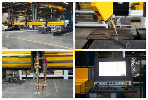 币游国际10米超长跨距无限回转数控坡口切割机